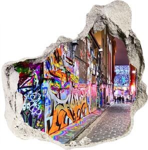 Nálepka fototapeta 3D na stenu Pestré graffiti
