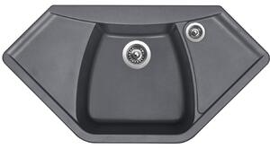 Set Sinks NAIKY 980 Titanium + batéria Sinks MIX 3 S Chróm