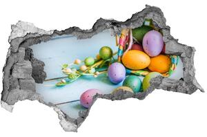 Samolepiaca nálepka na stenu Veľkonočné vajíčka