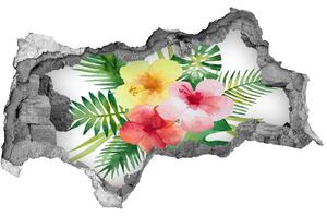Samolepiaca diera nálepka Havajské kvety nd-b-85139888