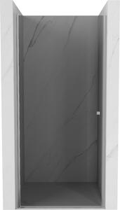 Mexen Pretoria, sprchové dvere do otvoru 90 x 190 cm, 6mm šedé sklo, chrómový profil, 852-090-000-01-40