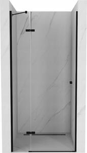 Mexen Roma sprchové dvere, krídlové 120 cm, transparentné, čierna - 854-120-000-70-00