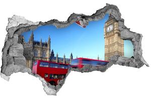 Foto fotografie diera na stenu Autobus v londýne