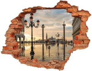 Fotoobraz diera na stenu Venice italy nd-c-77398876