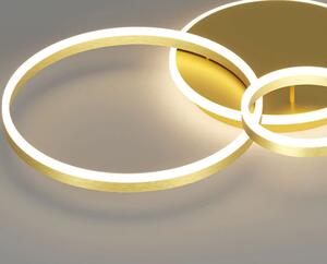 Toolight, LED stropné svietidlo APP1057-C, zlatá, OSW-08884