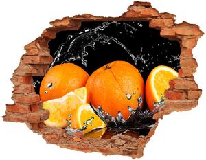 Fototapeta diera na stenu 3D Pomaranče a vodu nd-c-89166041