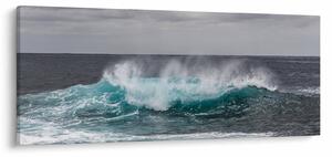 Obraz - Vlny v oceáne (120x50 cm)
