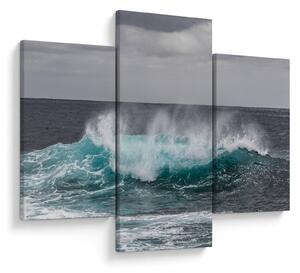 Obraz - Vlny v oceáne (90x60 cm)