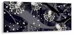 Obraz - Diamanty v priestore (120x50 cm)