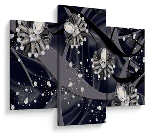 Obraz - Diamanty v priestore (90x60 cm)
