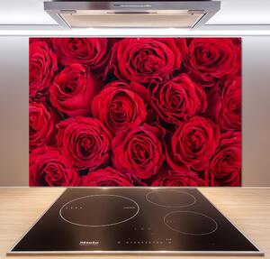 Sklenený panel do kuchyne Ruže pl-pksh-100x70-f-102803756