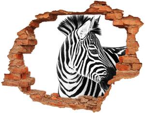 Fototapeta diera na stenu 3D Zebra v snehu nd-c-121577688