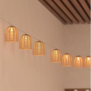 Atmosphera - LED solárny dekoračný reťazec AIA 10xLED 3,35m IP44 teplá biela