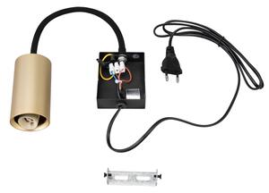Brilagi - Flexibilná nástenná lampa SELE 1xGU10/30W/230V čierna/zlatá