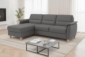 ROHOVÁ SEDAČKA, koža, mokka Sit & More - Sedačky, Online Only