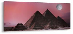 Obraz - Pyramídy Giza, Egypt (120x50 cm)