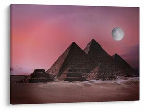 Obraz - Pyramídy Giza, Egypt (70x50 cm)