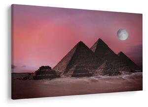 Obraz - Pyramídy Giza, Egypt (90x60 cm)