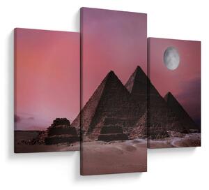 Obraz - Pyramídy Giza, Egypt (90x60 cm)