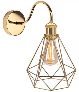 TooLight Nástenná lampa KINKIET Olava zlatá
