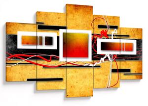 Obraz - Abstrakcia (150x105 cm)