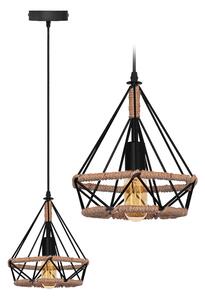 TooLight Stropné svietidlo Triangle Loft čierne