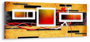 Obraz - Abstrakcia (120x50 cm)