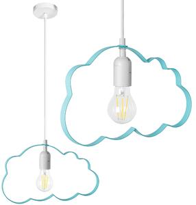 Stropné svietidlo TooLight Cloudie modré