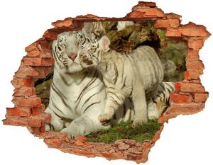 Samolepiaca nálepka na stenu fototapeta Tigers