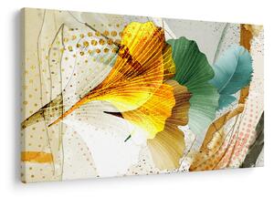 Obraz - Listy (90x60 cm)