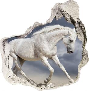 Samolepiaca nálepka White horse beach nd-p-106869148