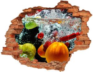 Diera 3D fototapeta na stenu Ovocie pod vodou nd-c-43733857