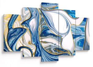 Obraz - Vlny z mramoru (150x105 cm)