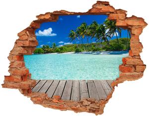 Fotoobraz diera na stenu Tropické pláže nd-c-83145029