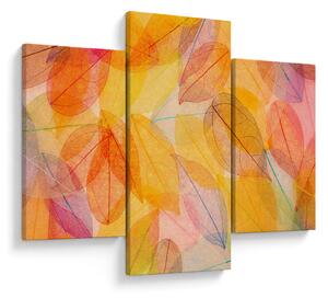 Obraz - Pozadie z jesenného lístia (90x60 cm)