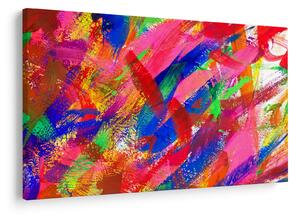 Obraz - Farebná abstrakcia (90x60 cm)