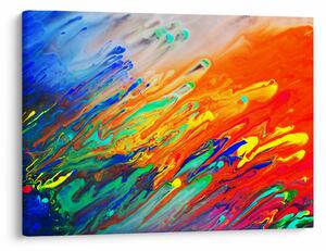 Obraz - Farebná abstrakcia (70x50 cm)