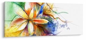Obraz - Kvetina (120x50 cm)