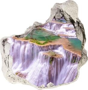Nálepka 3D diera na stenu Thailand vodopád nd-p-117248040