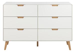 Biela komoda 135x90x40 cm Lowell – Actona