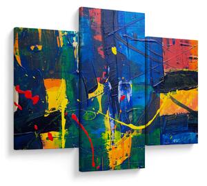 Obraz - Abstrakcia (90x60 cm)
