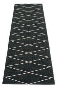 Čierny vnútorný a vonkajší behúň 70x240 cm Max Black – Pappelina
