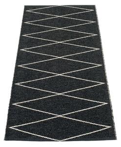 Čierny vnútorný a vonkajší behúň 70x160 cm Max Black – Pappelina