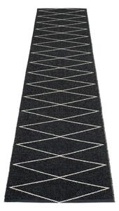 Čierny vnútorný a vonkajší behúň 70x320 cm Max Black – Pappelina
