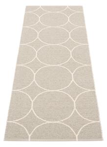 Krémový vnútorný a vonkajší behúň 70x200 cm Boo Linen – Pappelina