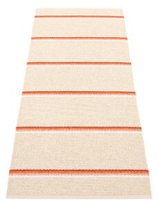 Vnútorný a vonkajší behúň v tehlovej farbe/krémový 70x180 cm Olle Brick Cream – Pappelina