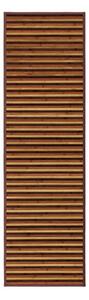 Bambusový behúň v hnedo-horčicovej farbe 60x200 cm – Casa Selección