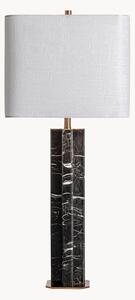 Veľká ručne vyrobená mramorová stolová lampa Null