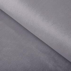 Zamatová látka Velvet Prémium SVP-013 Sivá - šírka 145 cm
