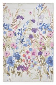 Fialový prateľný behúň 61x170 cm Country Floral – Catherine Lansfield